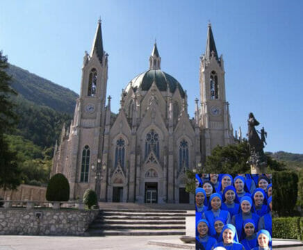 Isernia, Santuario di Castelpetroso, si insediano le suore blu