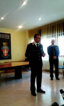 Carabinieri: il nuovo comandante di Benevento subito in Valle