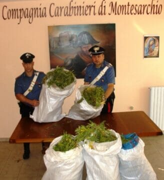 Montesarchio, colpo dei Carabinieri contro lo spaccio di droga