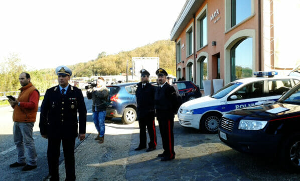 Tufara Valle: Carabinieri e Vigili in campo per la sicurezza stradale