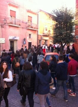 Valle Caudina, studenti in piazza contro la Buona Scuola