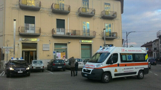 Montesarchio: rapinata la Banca Popolare di Novara