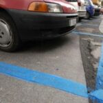 Parcheggio sui posti riservati ai disabili: multe sull’Appia