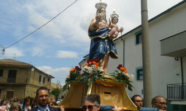 Cervinara, processione Maria Santissima del Bagno