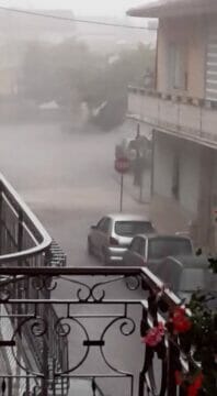 Valle Caudina: la paura della pioggia
