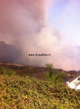 Valle Caudina: da oggi al 30 settembre massima allerta per gli incendi boschivi