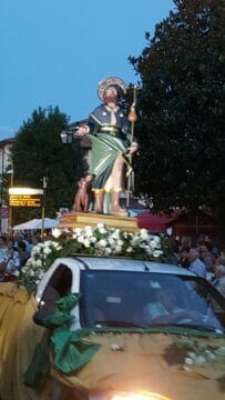 Cervinara, grande partecipazione alla processione di San Rocco