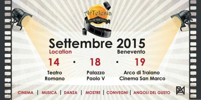 Cinema, al via l’ArTelesia Film Festival 2015