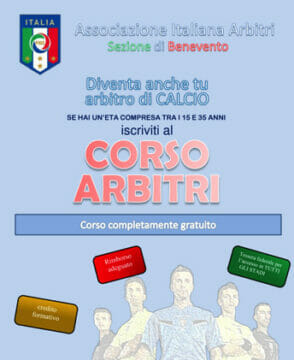 Benevento: Corso arbitri calcio Figc-Aia