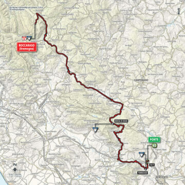 Giro d’Italia: Quinta tappa arrivo a Benevento, il giorno dopo si parte da Ponte