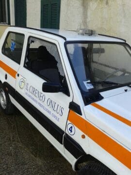 Sant’Agata: vandalizzata auto dell’associazione il Cireneo