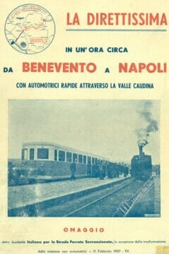 Valle Caudina: da Benevento a Napoli in meno di un’ora. Nel 1937