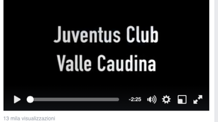 Juve-Napoli: il video caudino che spopola sul web