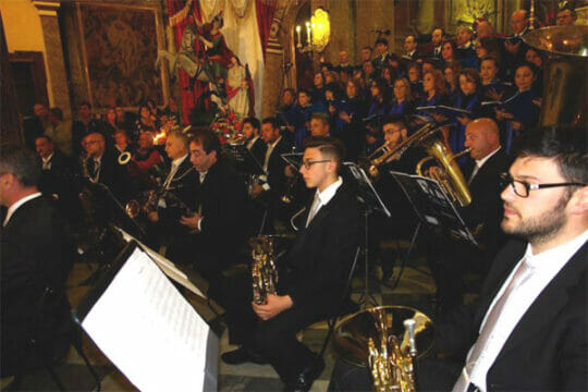 Airola: Successo della Wind Orchestra Samnium alla rassegna delle corali parrocchiali