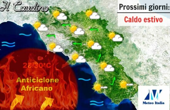 Valle Caudina: arriva il caldo estivo