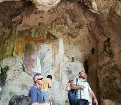 Bucciano: la visita alle Grotte rupestri