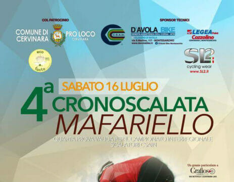 Cervinara /San Martino: cronoscalata di ciclismo al Mafariello