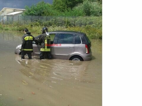 Piogge a Cervinara: ecco cosa è successo alla zona industriale