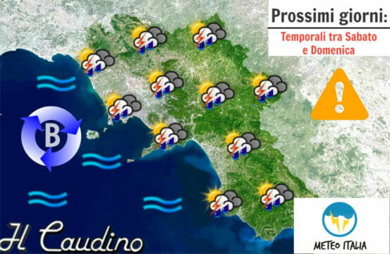 Valle Caudina: l’estate è in crisi, temporali in arrivo