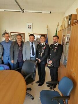 Bonea: Comandante provinciale dei Carabinieri in visita al Comune