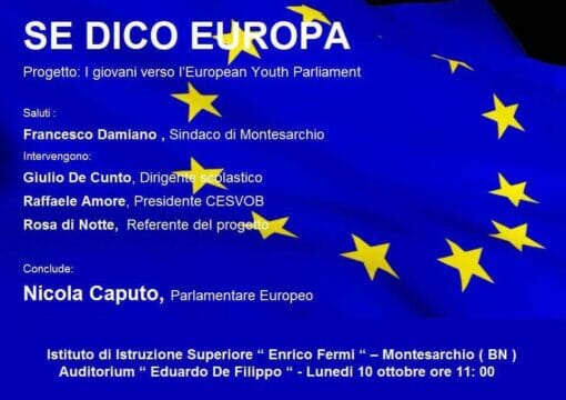 Montesarchio: al Fermi si parla di Europa e giovani
