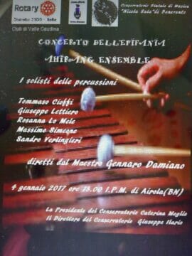 Airola: concerto dell’Epifania promosso dal Rotary Club Valle Caudina