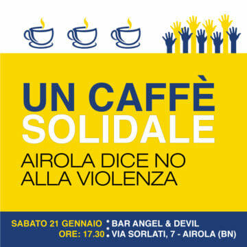 Caffè solidale: la società civile protagonista ad Airola