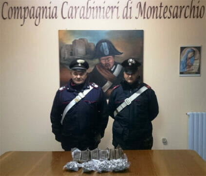 Montesarchio: arrestato corriere della droga