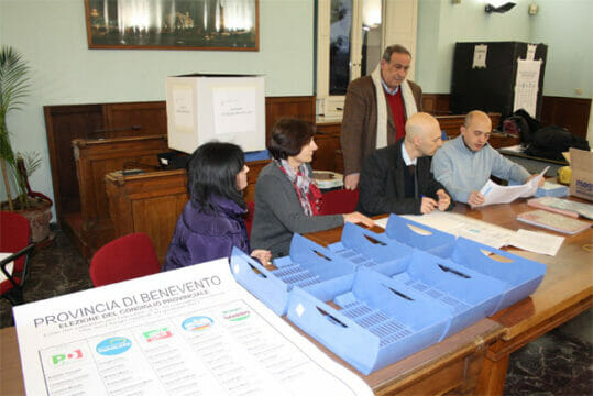 Benevento: confermate per domani le elezioni provinciali