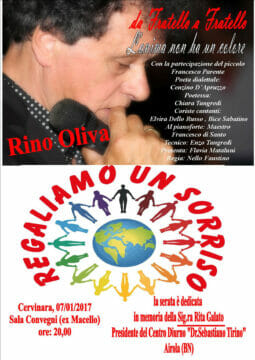 Cervinara: Regaliamo un sorriso con Rino Oliva