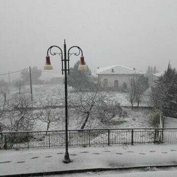 Valle Caudina: con la Befana arriva anche la neve