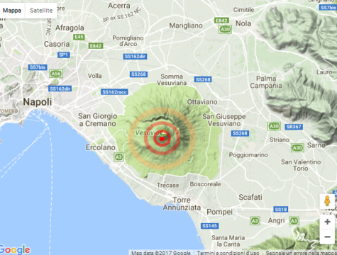Campania: Terremoto nel Vesuvio