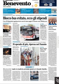 Le prime pagine di oggi