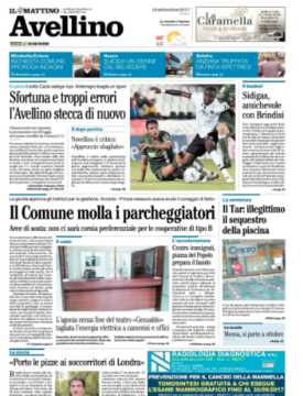 Valle Caudina, i giornali in edicola