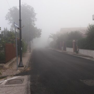Valle Caudina: una valle avvolta dalla nebbia