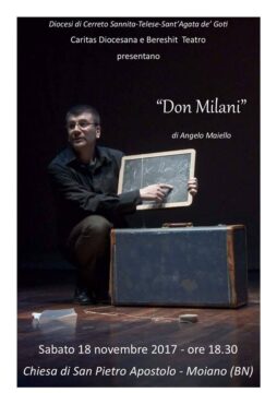 Moiano: in scena Don Milani per la regia di Angelo Maiello