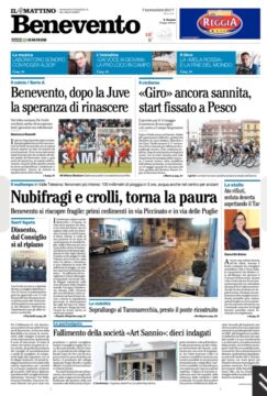 Valle Caudina: le prime pagine dei quotidiani 