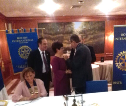 Montesarchio: Rita Massaro entra nel Rotary Club Valle Caudina