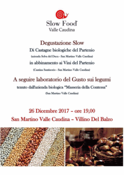 San Martino Valle Caudina: Degustazione Slow Food al Villino Del Balzo