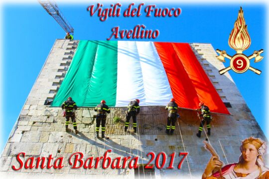 Cronaca, Avellino: celebrazioni dei Vigili del Fuoco in onore di Santa Barbara