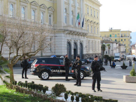 Benevento: in città squadre operative antiterrorismo dei carabinieri