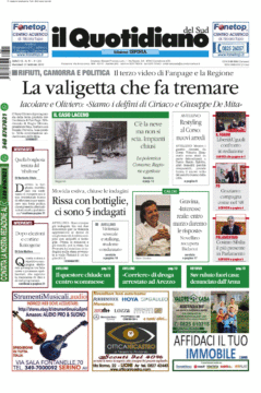 Valle Caudina: le prime pagine dei giornali oggi in edicola