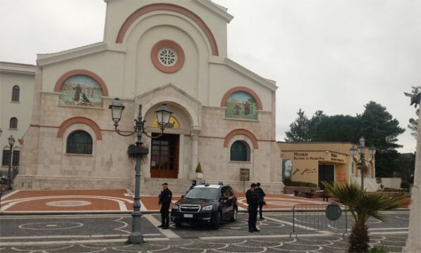 Pietrelcina: arrivano i carabinieri antiterrorismo per la visita del Papa