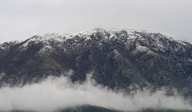 Valle Caudina: la neve di primavera
