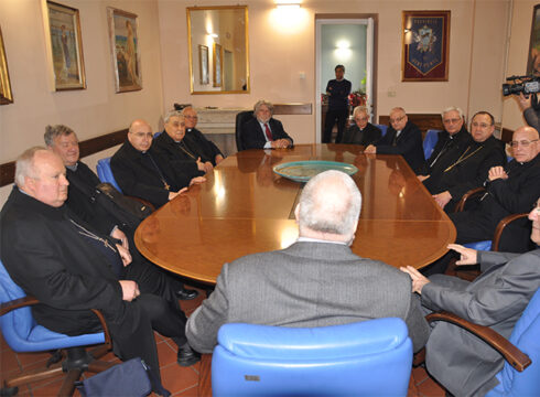Benevento: delegazione vescovi campani in visita alla Rocca dei Rettori