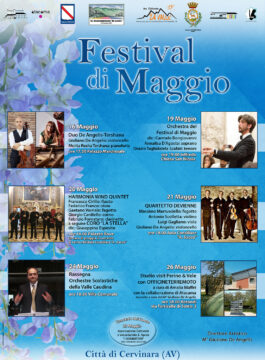 Cervinara: Festival di Maggio dedicato alla musica