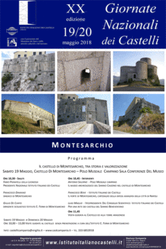 Montesarchio:20esima edizione Giornate Nazionali dei Castelli
