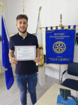 Cervinara: Borse di studio del Rotary Club Valle Caudina, vince uno studente di Rotondi