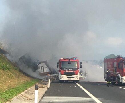 Cronaca: ancora un Tir in fiamme sulla Autostrada A1