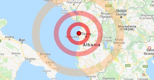 Cronaca: Intensa scossa di terremoto in Albania, trema la Puglia